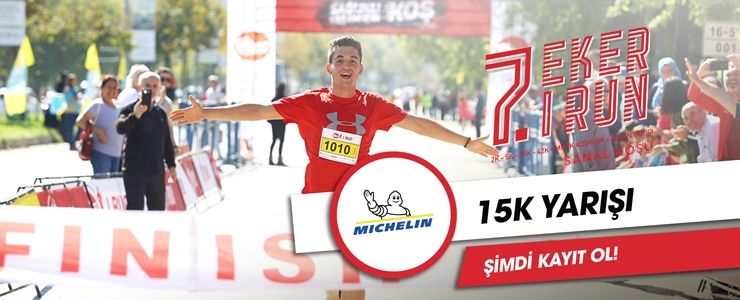 Michelin Türkiye, Eker I Run Sanal Yarışı’nın 15 K koşusuna destek oldu 