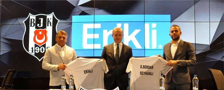  Erikli, #bırakmamseni diyerek Beşiktaş JK ile sponsorluk anlaşmasını yeniledi 