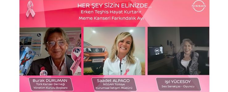  Nissan’dan meme kanserine farkındalık çağrısı 