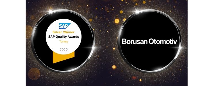 SAP Türkiye Kalite Ödülleri’nde Borusan Otomotiv’e Gümüş Ödül 