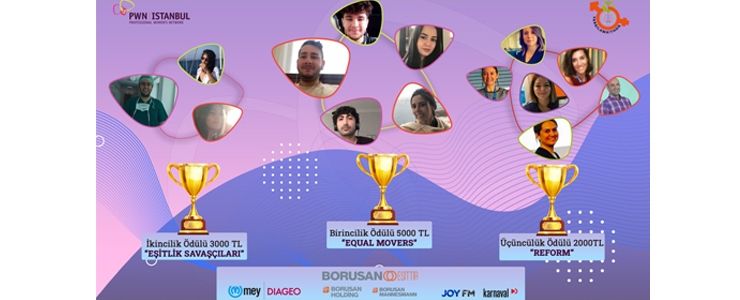 PWN İstanbul'un düzenlediği Yargılama!thon: Önyargısız Ideathon'da fikirler yarıştı... 