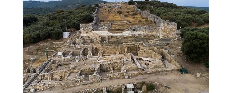 Sabancı Vakfı'nın desteklediği Metropolis Antik Kenti kazılarında sarnıç bulundu