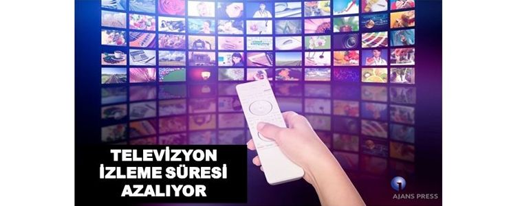 Televizyon izleme süresi her geçen yıl azalıyor