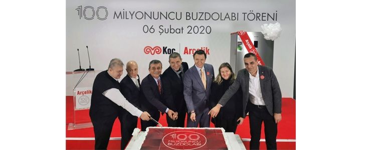 Arçelik, 100 milyonuncu buzdolabını üretti 