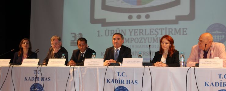 Ürün yerleştirme sempozyumu gerçekleştirildi...