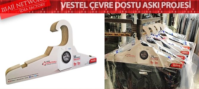 Vestel çevre dostu askı ile tüketiciyi evinde yakalıyor