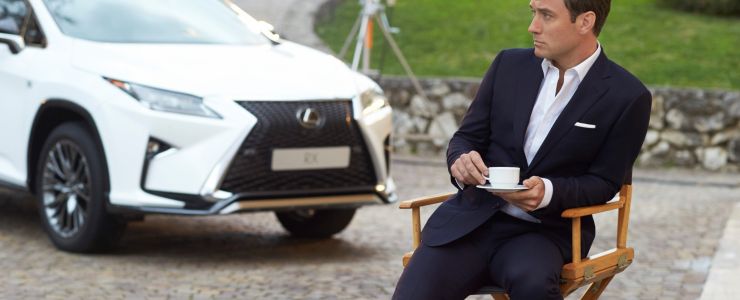 Yeni Lexus RX'in reklam yıldızı; Jude Law 