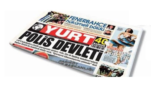 Yurt Gazetesi'nden açıklama... 