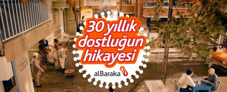 Albaraka'nın yeni reklam filminde seksenler havası