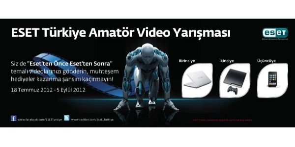 ESET'ten amatör video yarışması 