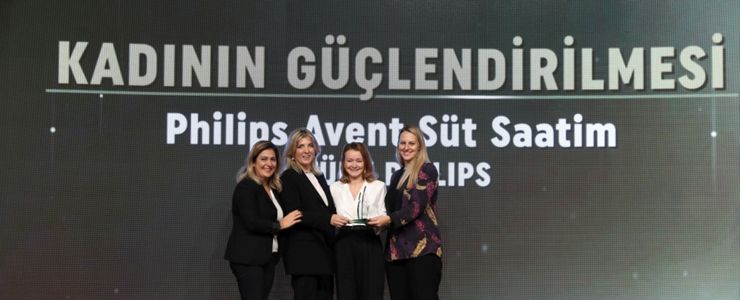 Philips’in ‘Süt Saatim’ projesine Kadının Güçlendirilmesi Ödülü 