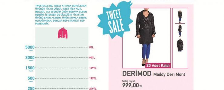 Tweet atarak alışveriş yapma dönemi başladı
