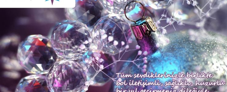 Yeni yılınız kutlu olsun...