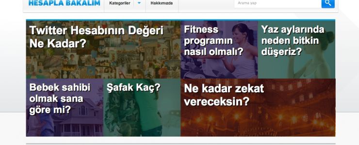 Pazarlama dünyasına yeni bir proje, Hesaplabakalim.com