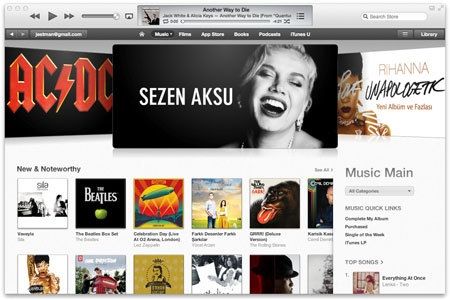 iTunes Store Türkiye'ye açıldı