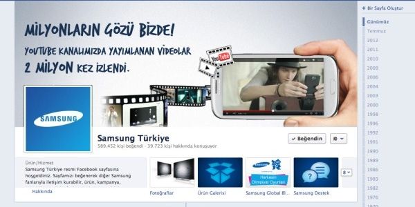 Samsung dijital dünyada rekor kırdı... 