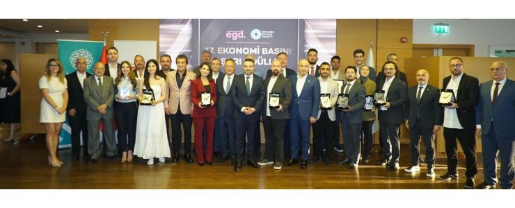 EGD 17. Ekonomi Basını Başarı Ödülleri sahiplerini buldu