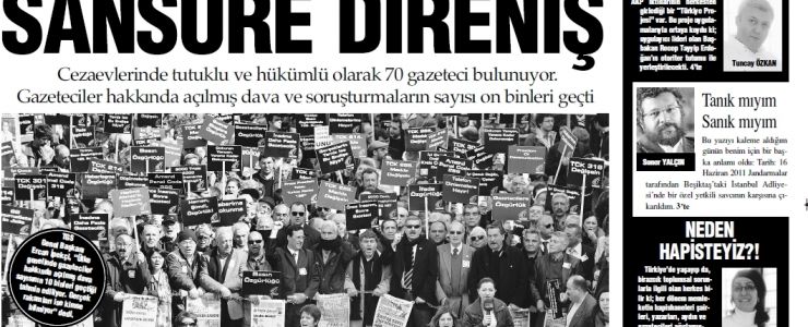 İngiliz haber ajansı Reuters, "Tutuklu Gazetesi"ni duyurdu