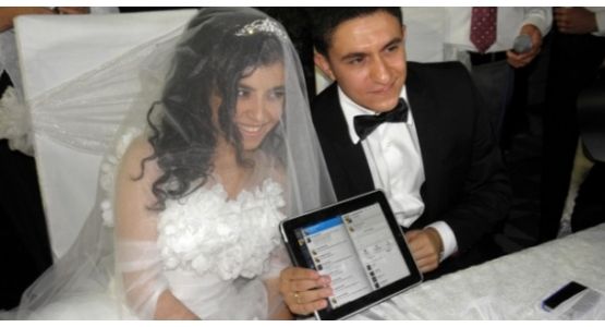 Twitter üzerinde nikah!