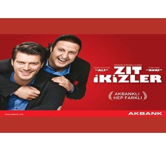 Akbank'ın "Zıt İkizleri"ne büyük ilgi...