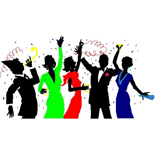 free clip art dinner dance - photo #18