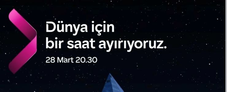 QNB Türkiye, Kristal Kule&rsquo;de ışıklarını bir saatliğine kapattı