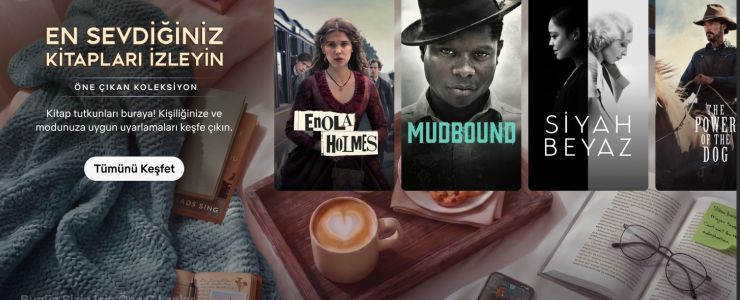 Netflix&rsquo;ten kitapseverlere özel koleksiyon
